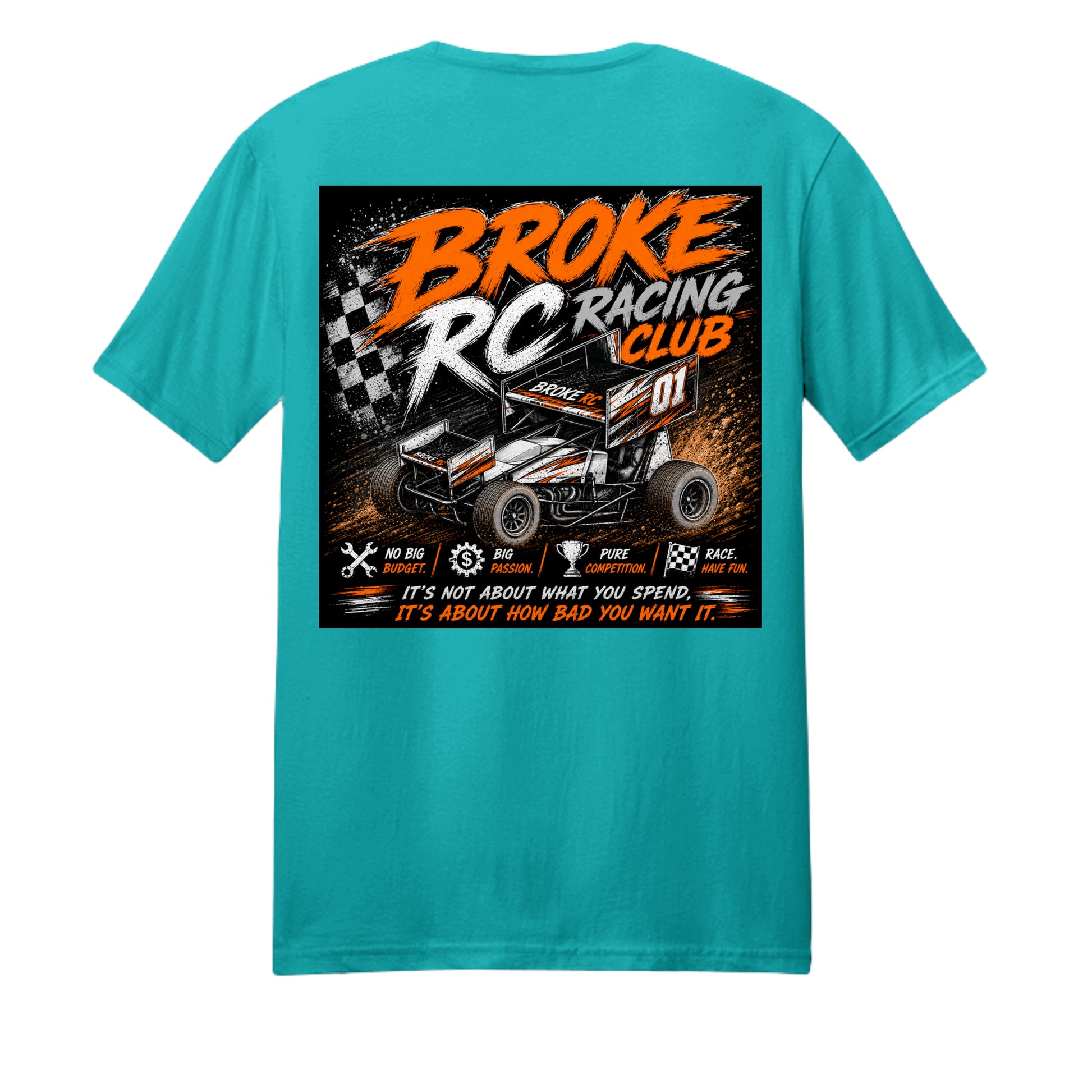 Bright Aqua - PC450 - BACK
