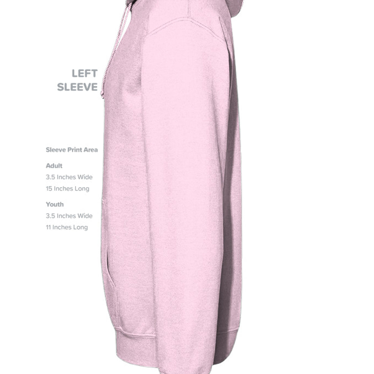 LIGHT PINK - G185 - SLEEVE_LEFT