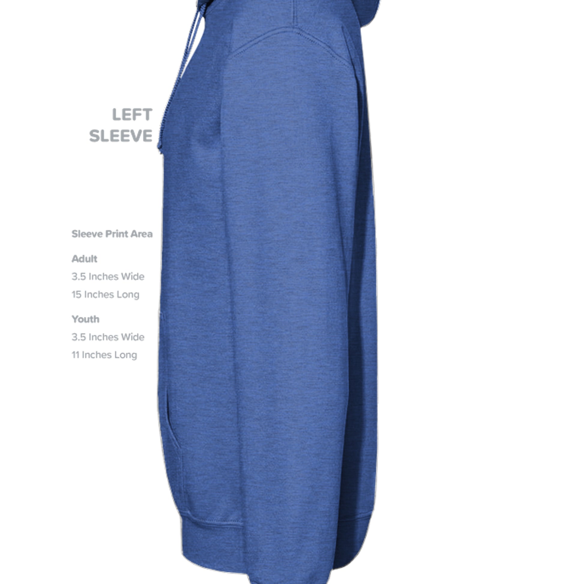 Heather Deep Royal - G185 - SLEEVE_LEFT