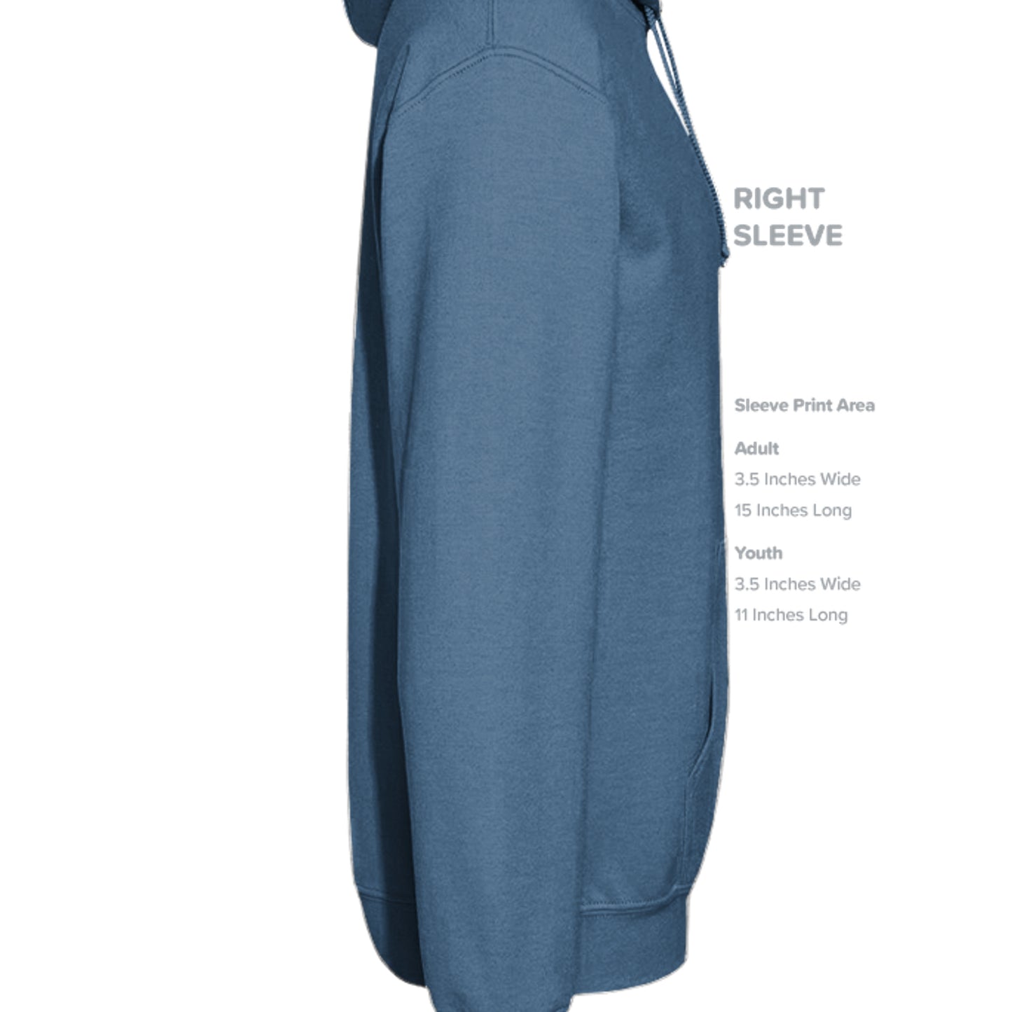 INDIGO BLUE - G185 - SLEEVE_RIGHT