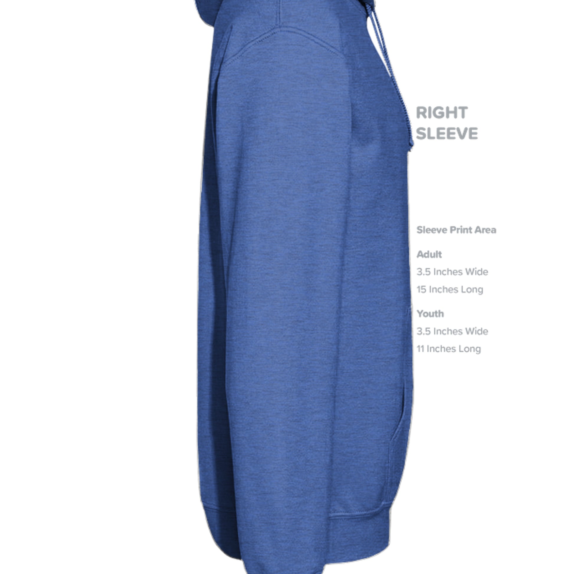 Heather Deep Royal - G185 - SLEEVE_RIGHT
