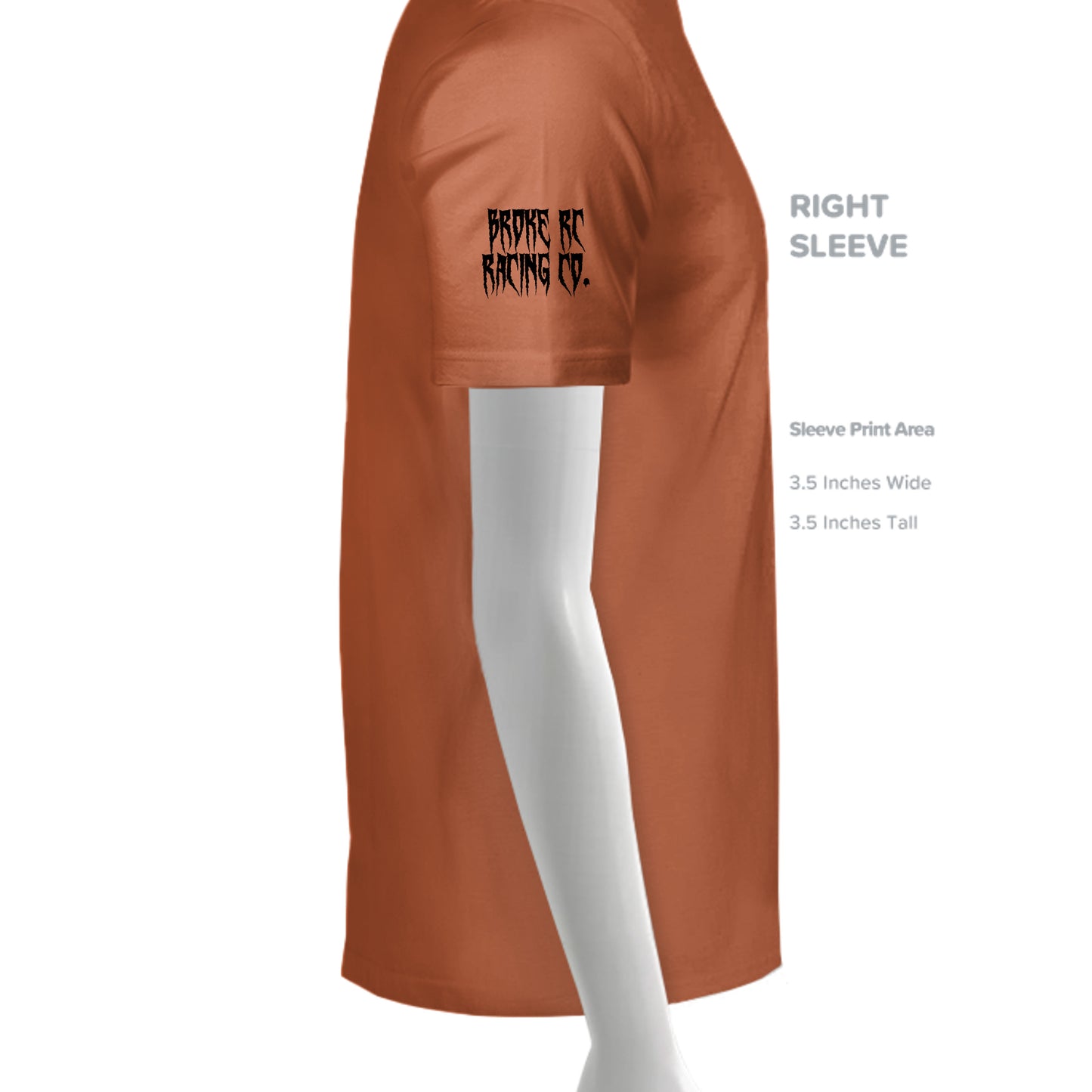 TEXAS ORANGE - G200 - SLEEVE_RIGHT