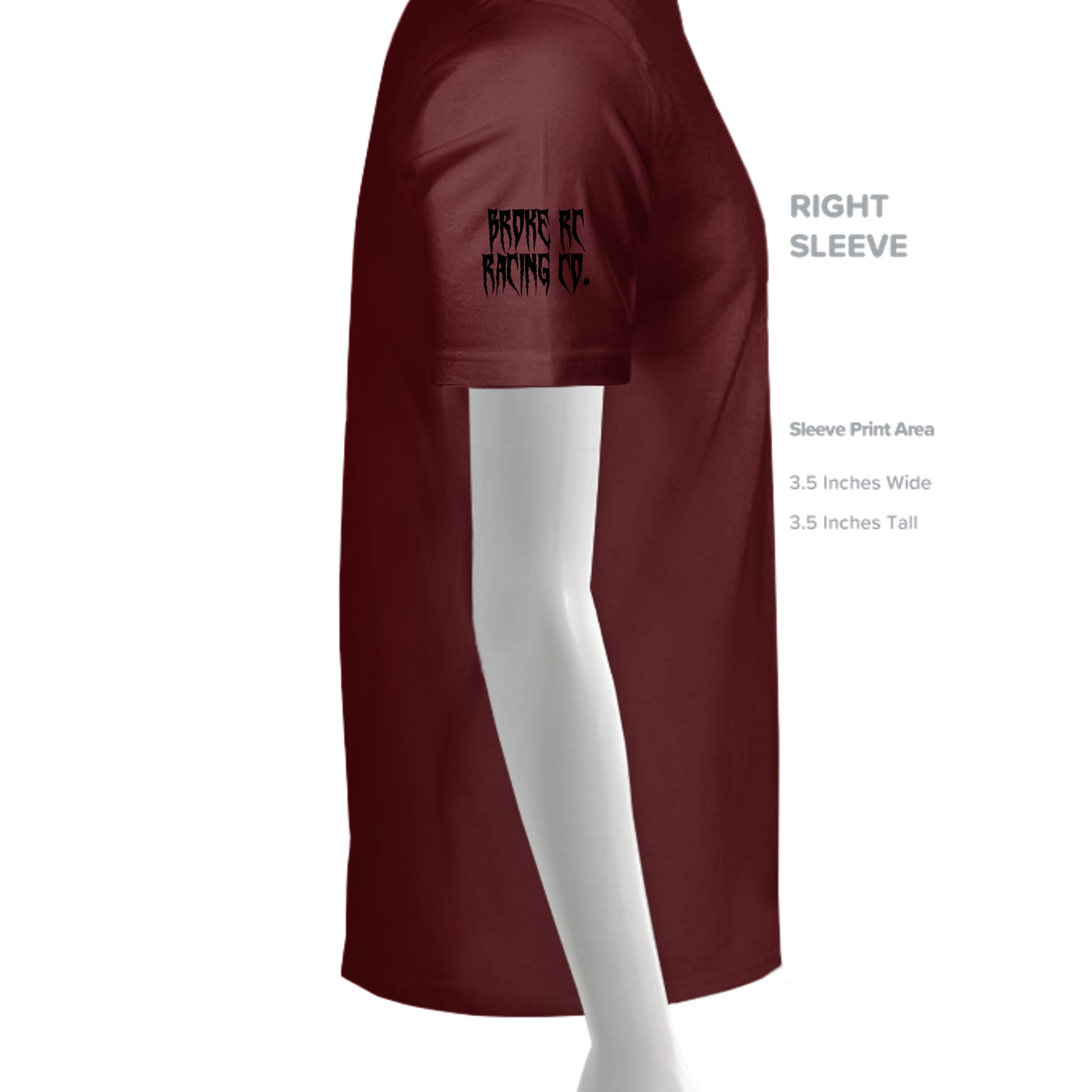 MAROON - G200 - SLEEVE_RIGHT