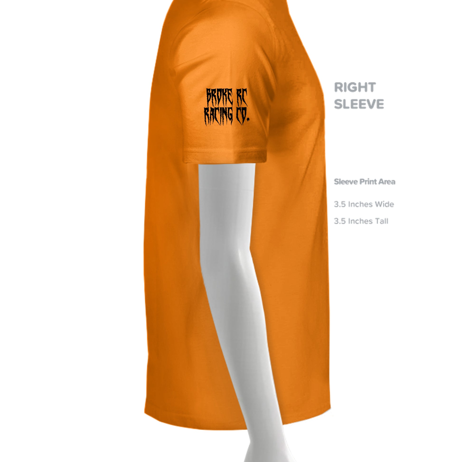 SAFETY ORANGE - G200 - SLEEVE_RIGHT