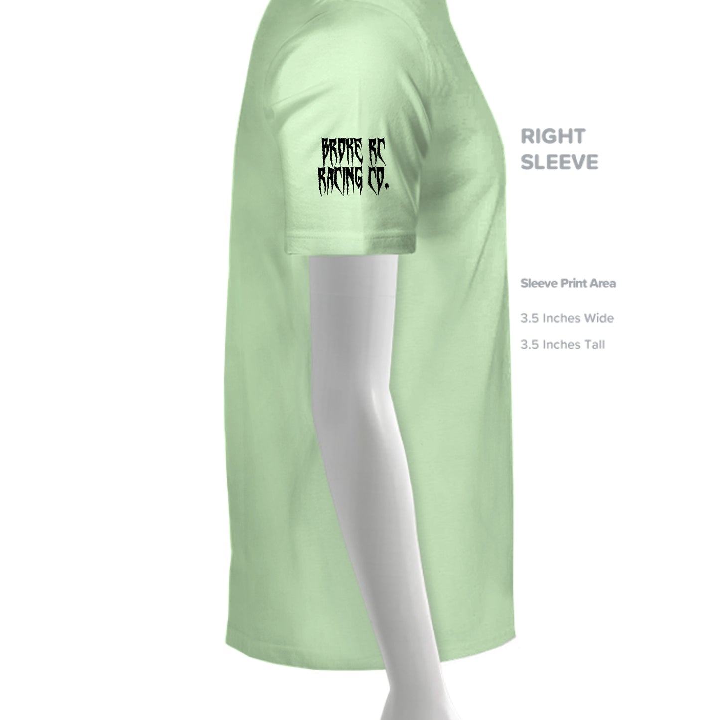 MINT GREEN - G200 - SLEEVE_RIGHT