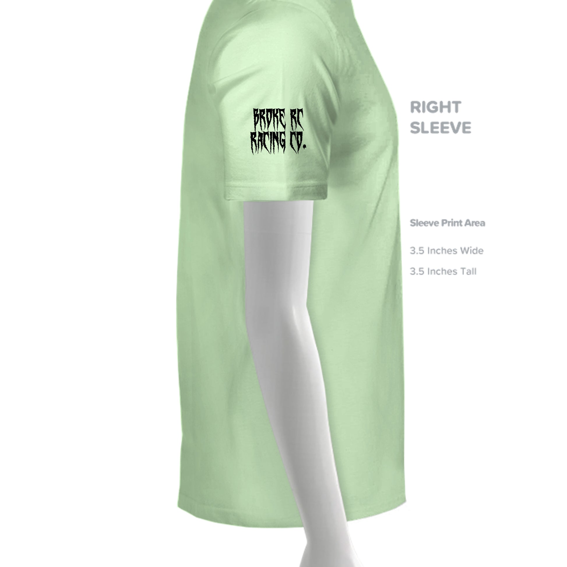 MINT GREEN - G200 - SLEEVE_RIGHT