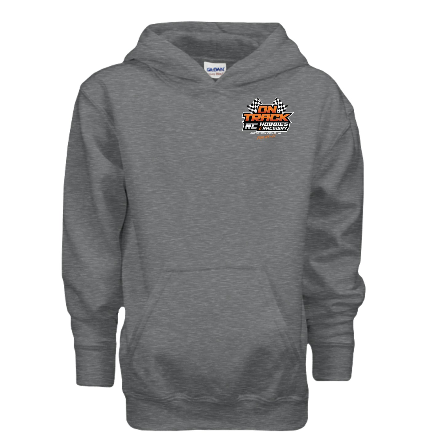 Fan Charcoal Heather - G185B - FRONT