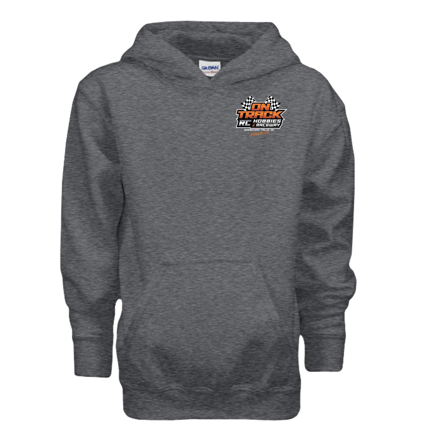 DARK HEATHER - G185B - FRONT