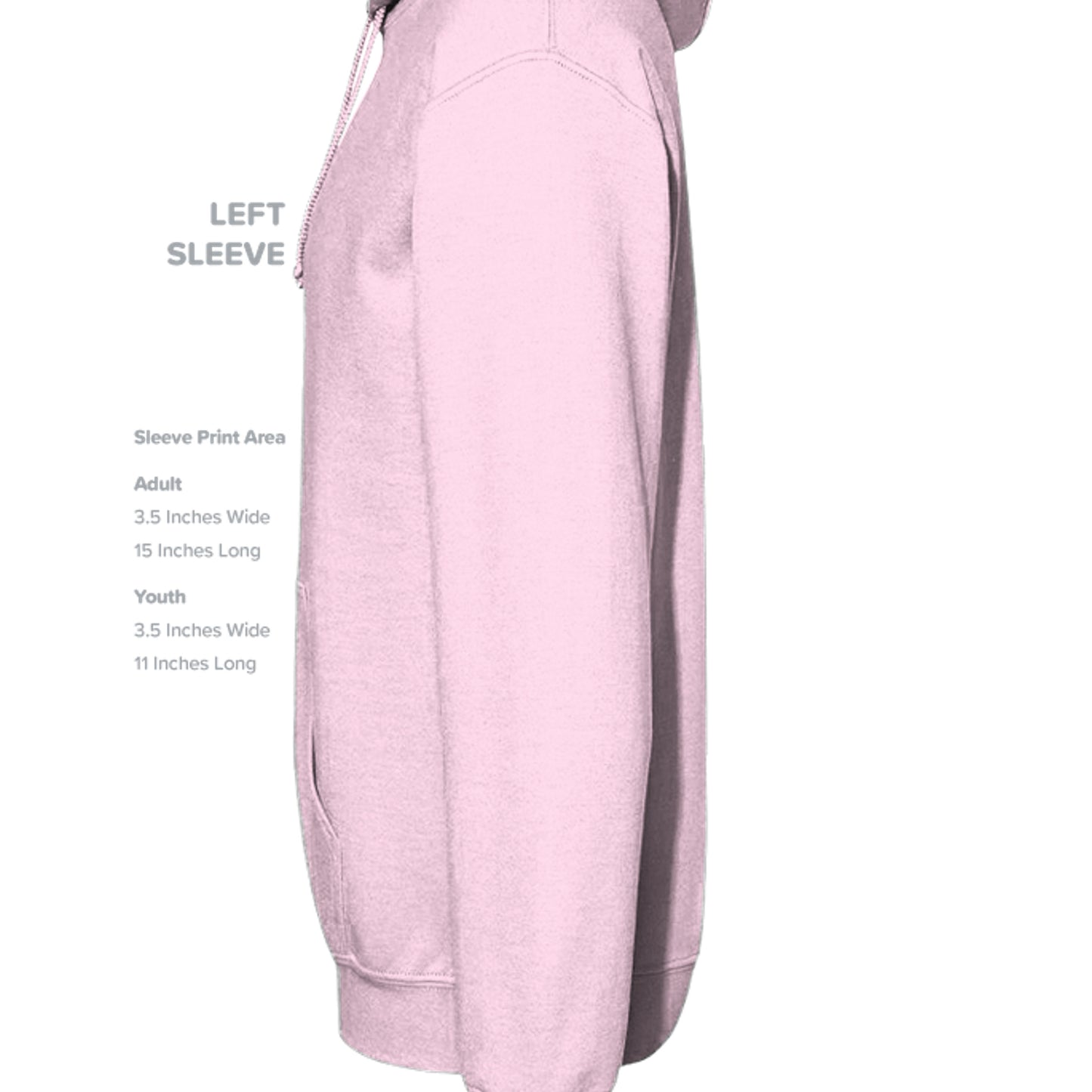LIGHT PINK - G185B - SLEEVE_LEFT
