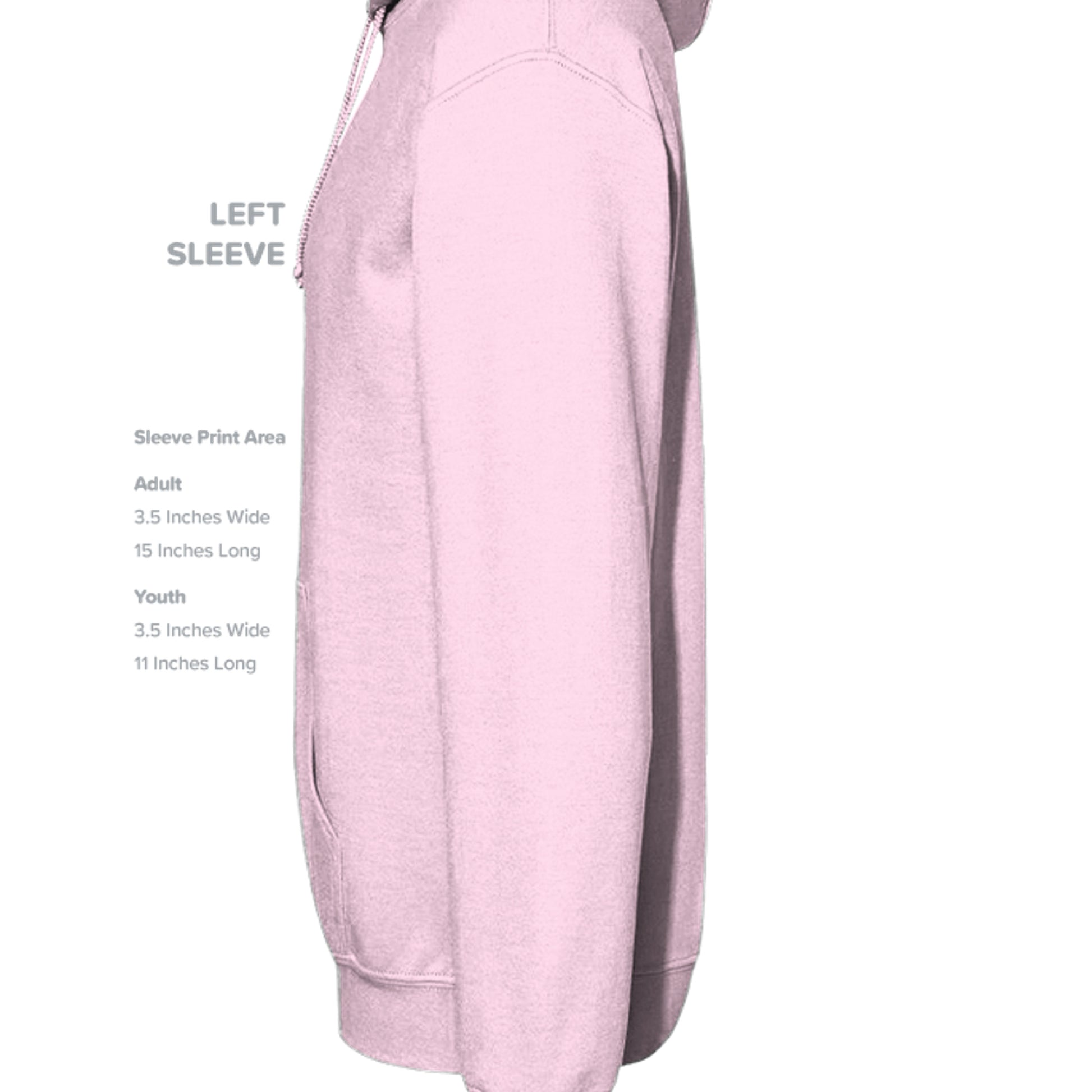 LIGHT PINK - G185B - SLEEVE_LEFT