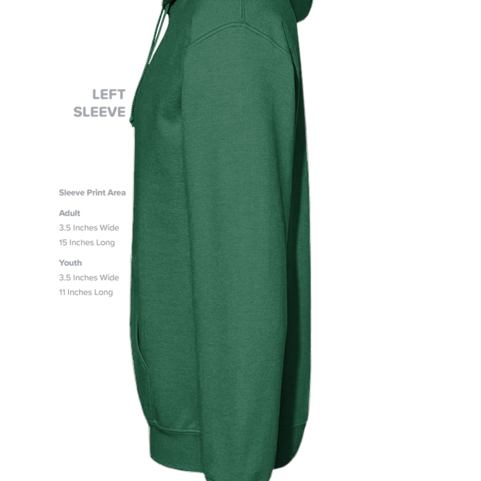 Fan Dark Green - G185B - SLEEVE_LEFT