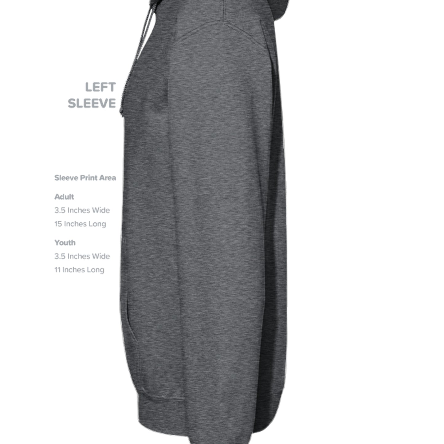 DARK HEATHER - G185B - SLEEVE_LEFT