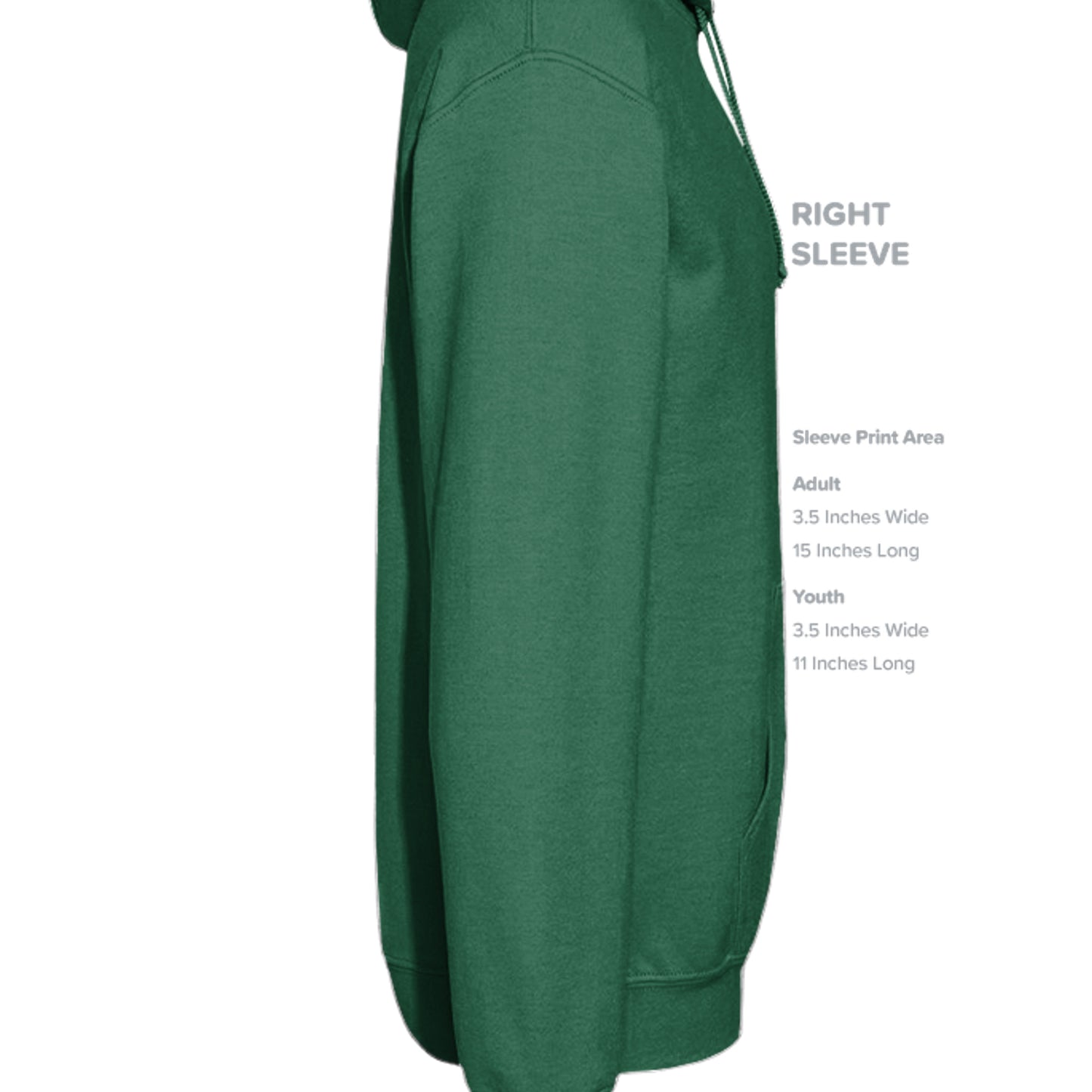 Fan Dark Green - G185B - SLEEVE_RIGHT