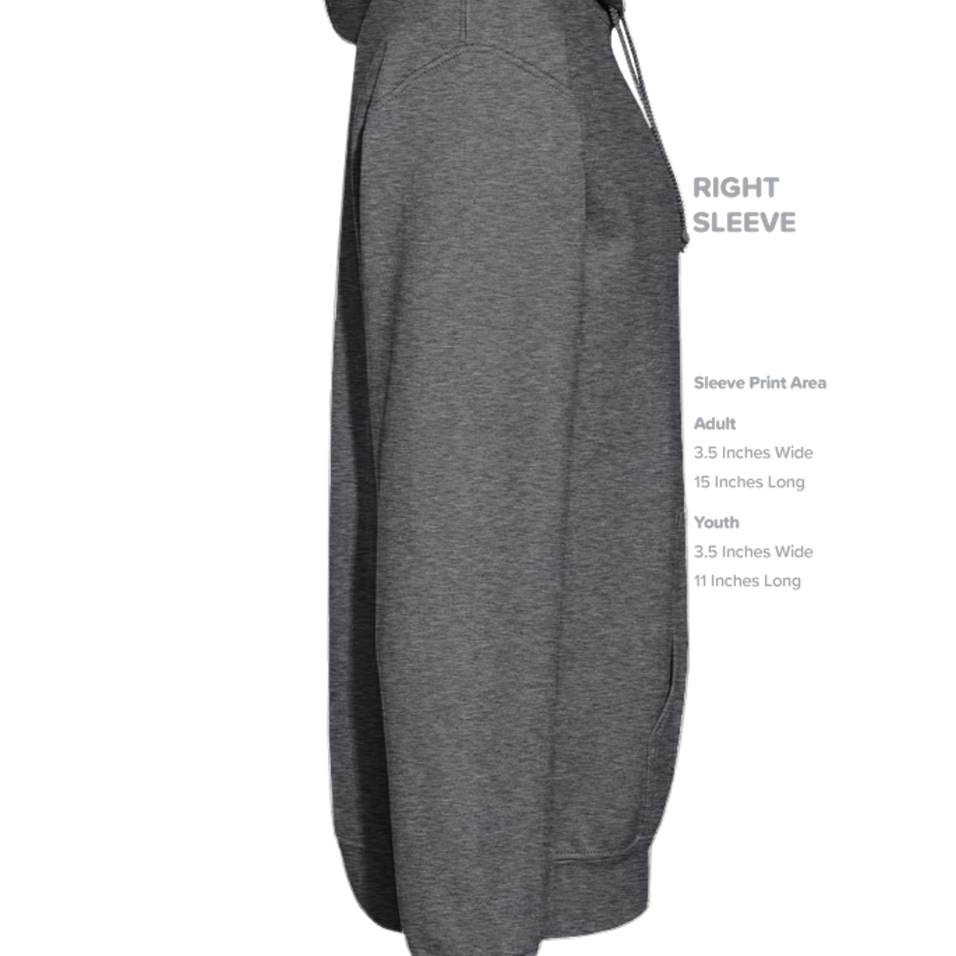 DARK HEATHER - G185B - SLEEVE_RIGHT