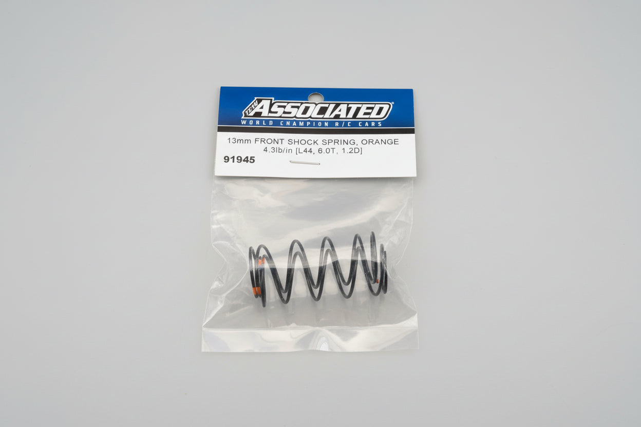 Front shock spring orange
