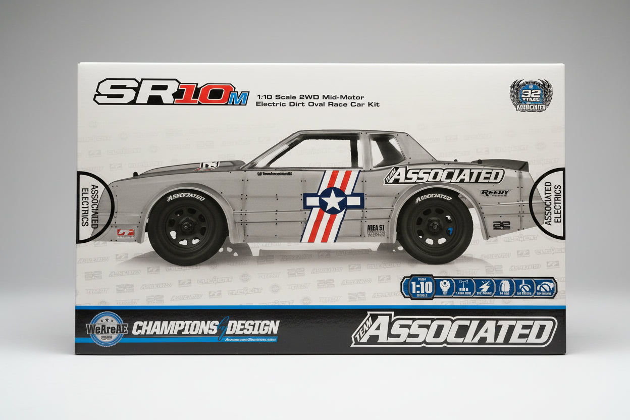 Car kit 2wd mid motor 1/10