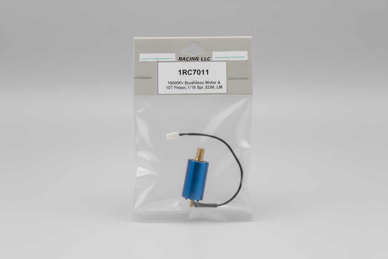 10000Kv Brushless motor & 10T pinion 7011