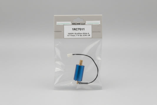 10000Kv Brushless motor & 10T pinion 7011