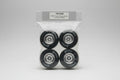 Fr/Rr tires & chrome wheels 5566