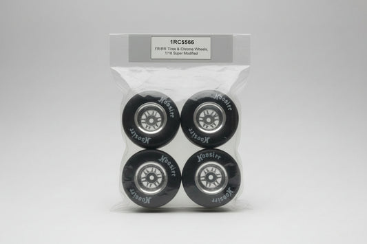 Fr/Rr tires & chrome wheels 5566