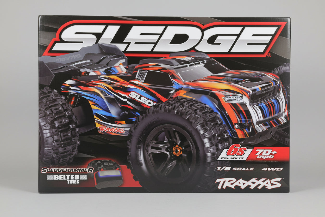1/8 Sledge 4wd belted blue