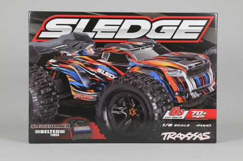 1/8 Sledge 4wd belted blue