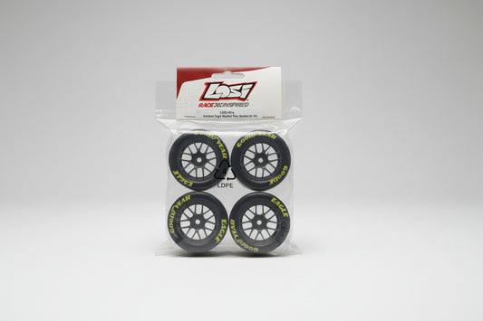 Tires mounted Goodyear medium ng