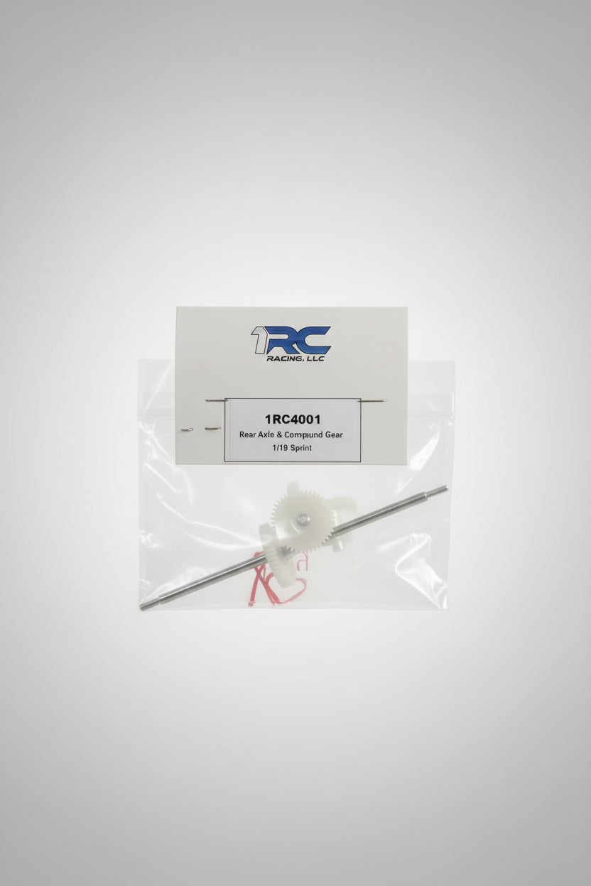 Rear axle & compound gear 4001