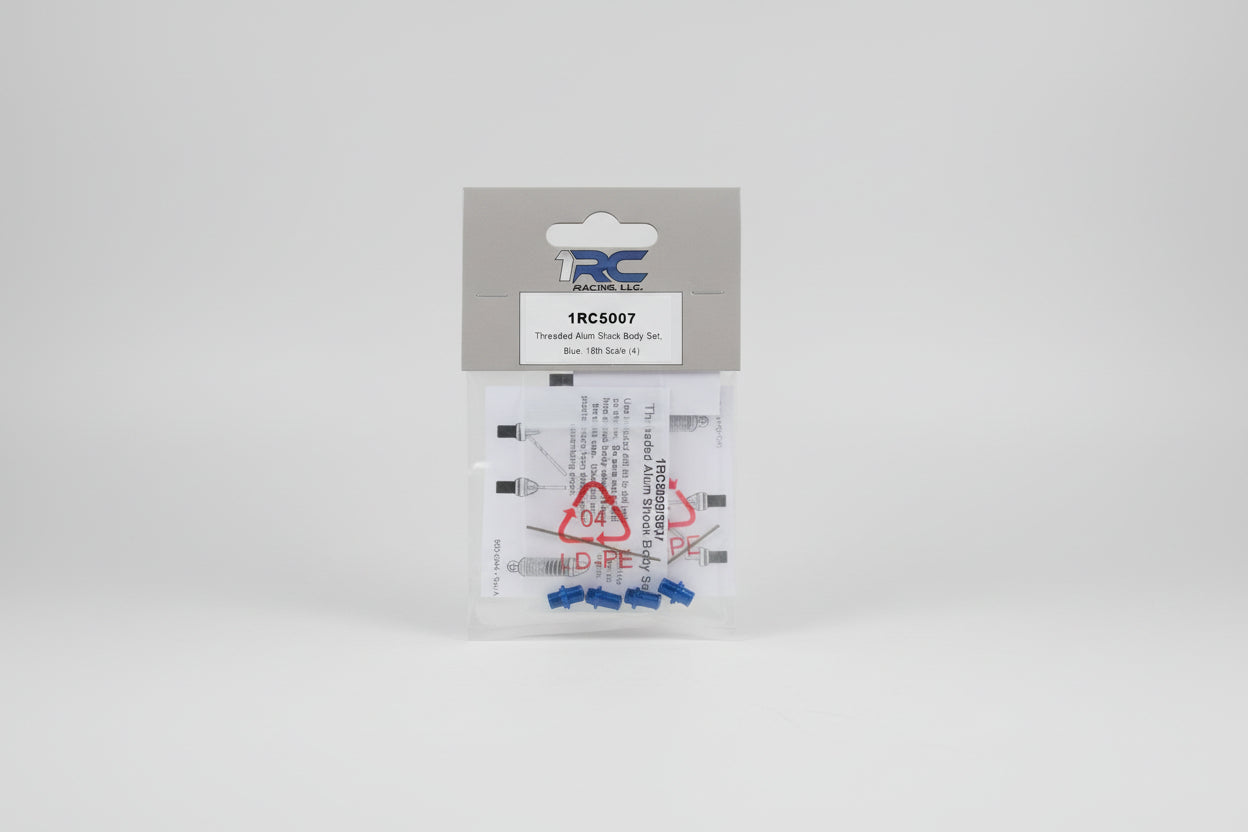 Threaded alum shock body set 5007