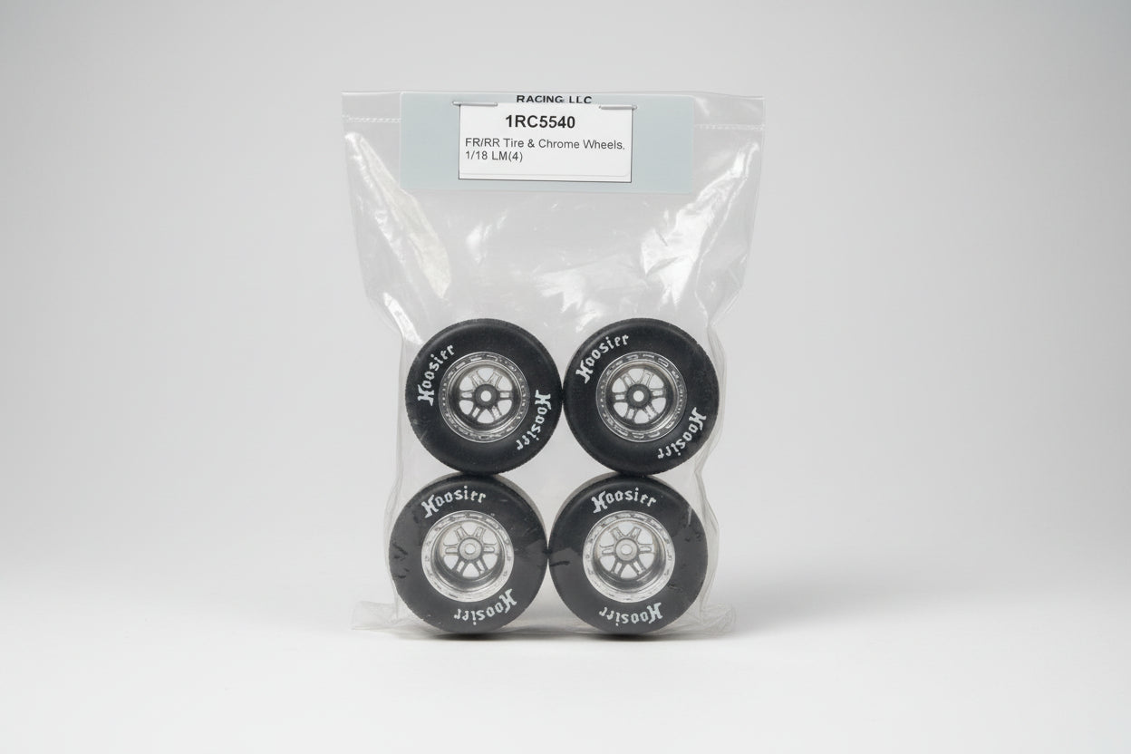 Fr/ Rr tires & chrome wheels 5540