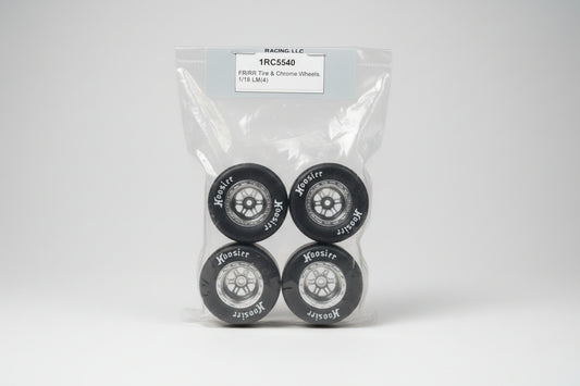 Fr/ Rr tires & chrome wheels 5540