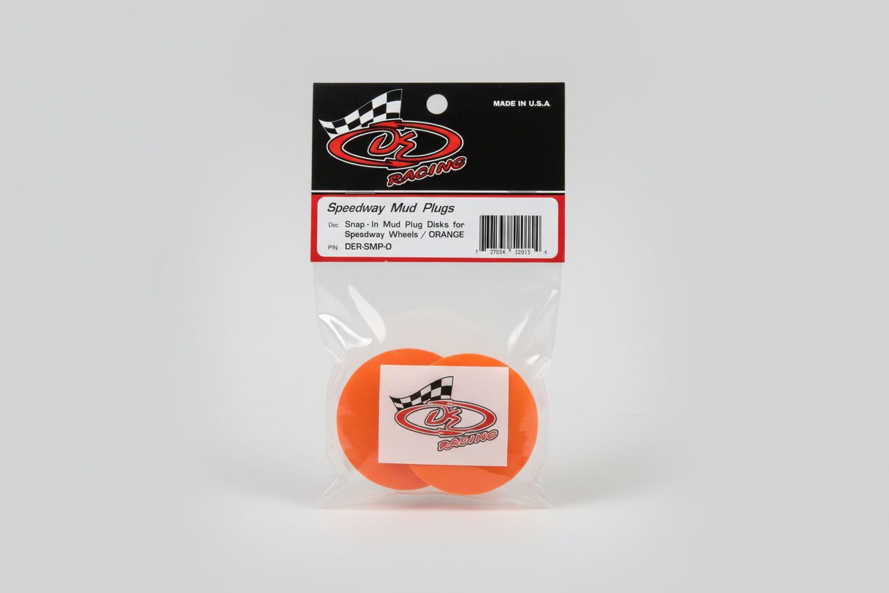Mud plugs sc wheels orange