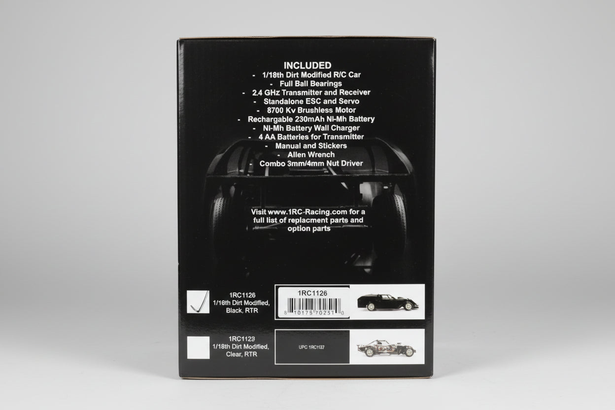 Dirt modified 2.0 black rtr