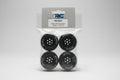 Fr/Rr soft tires & blk wheels 5541