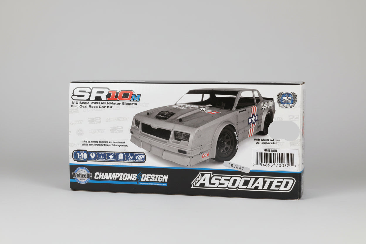 Car kit 2wd mid motor 1/10