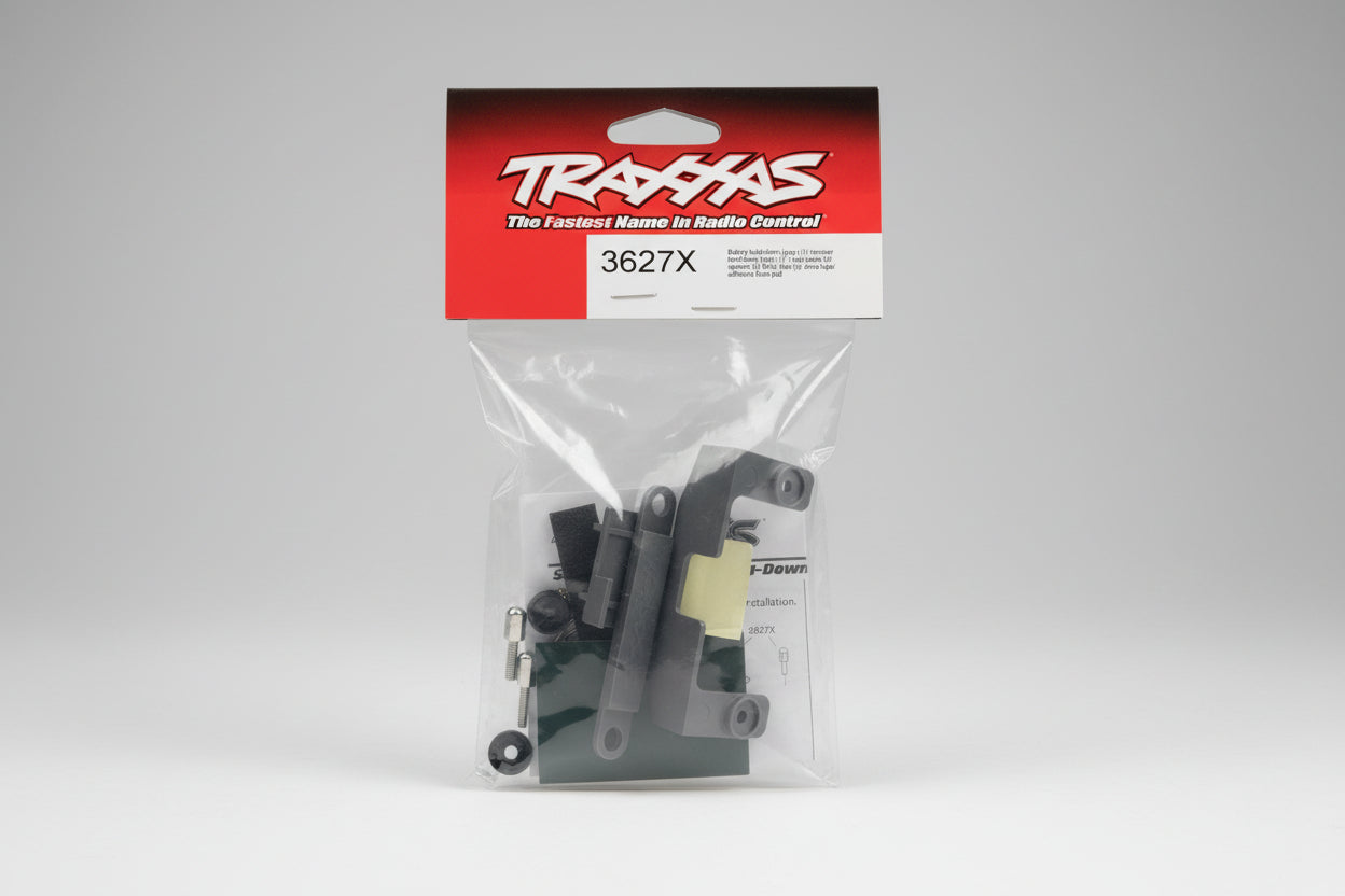 Battery hold down receiver hold down