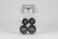 Fr/Rr tires & wheels black 5523